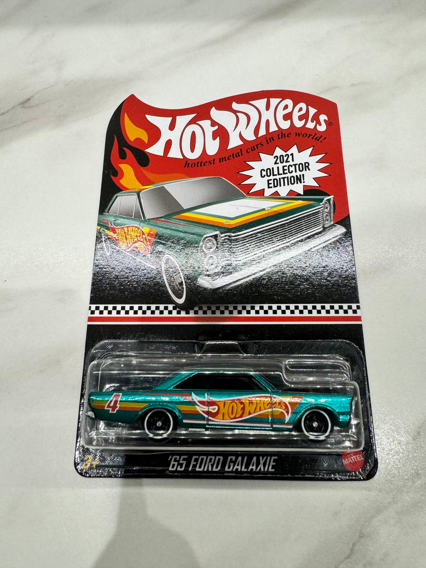 2021 HOT WHEELS ‘65 FORD GALAXIE GREEN COLLECTOR EDITION KROGER MAIL-IN RLC