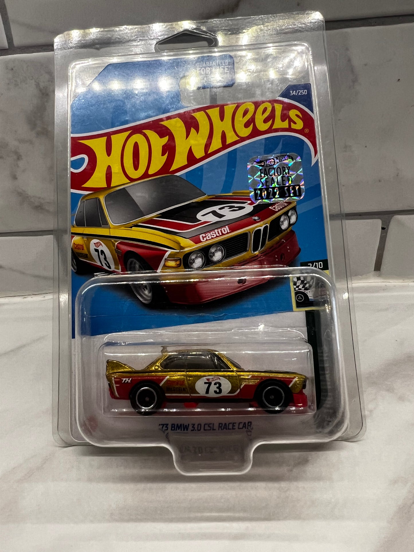 Hot Wheels 73 BMW 3.0 CSL RACE CAR Factory Sealed Super Treasure Hunt