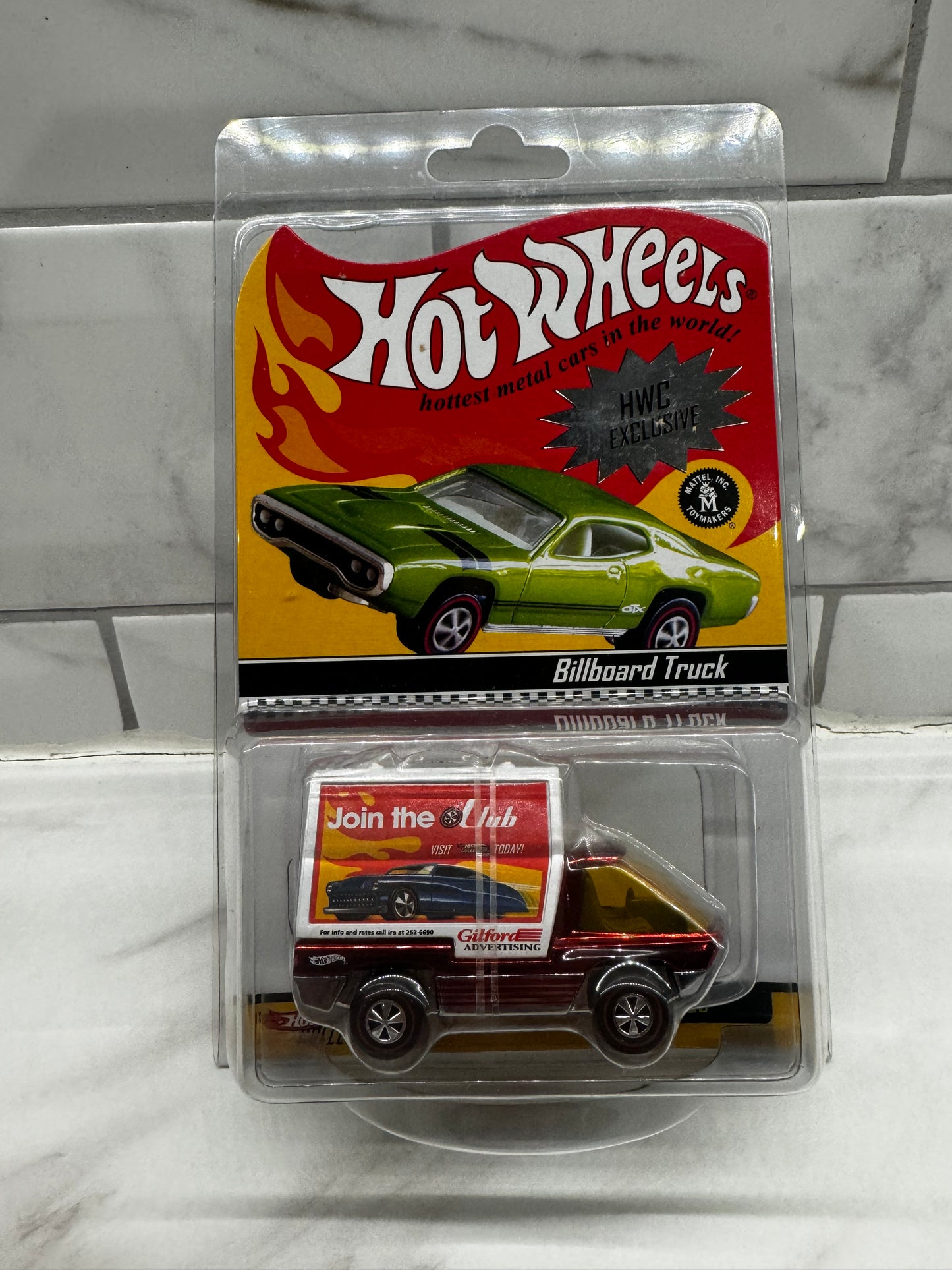 Hot Wheels BillBoard Truck Red Line Club 2006 4193/6567