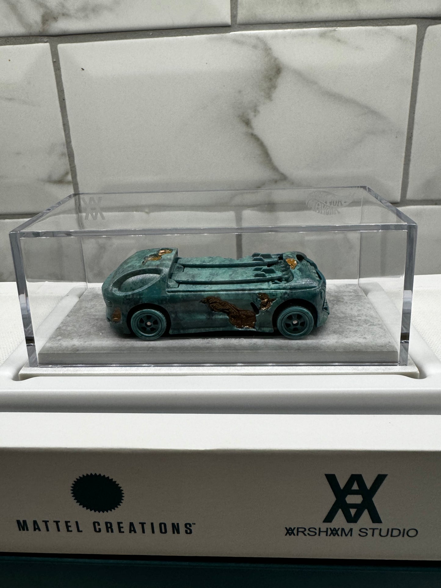 Mattel Hot Wheels x Daniel Arsham Eroded Deora II