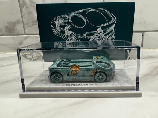 Mattel Hot Wheels x Daniel Arsham Eroded Deora II