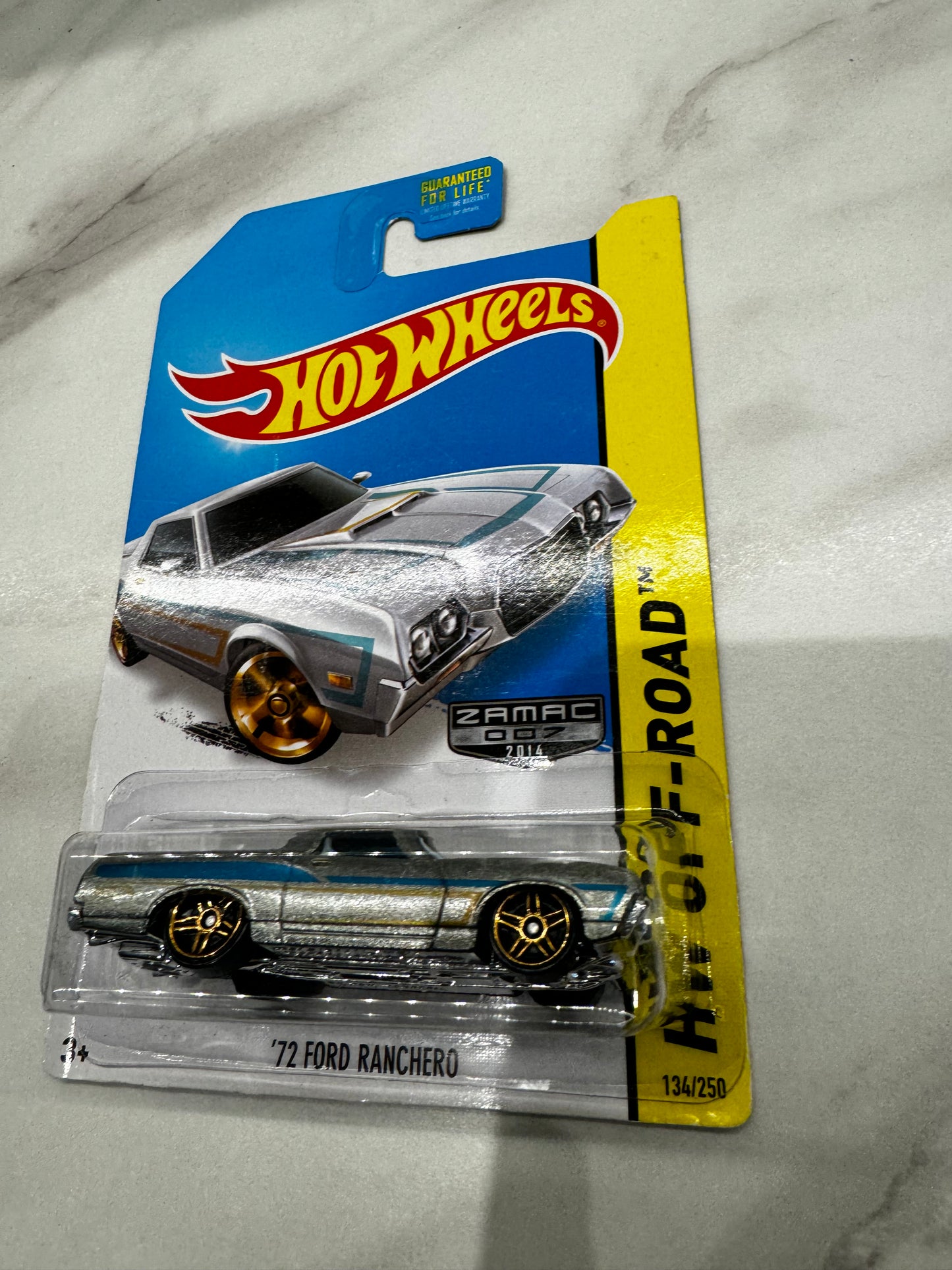 Hot Wheels 72 Ford Ranchero Zamac 134/250