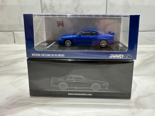 INNO64  Nissan Skyline GT-R R33 Bayside Blue