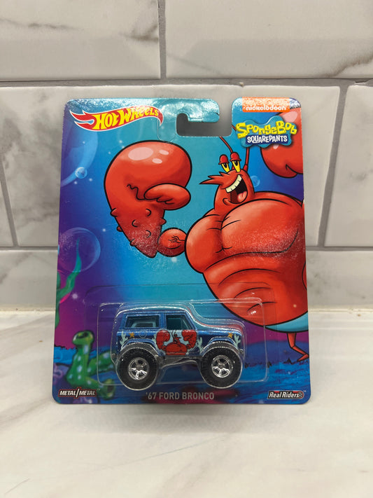 Hot Wheels 67 Ford Bronco SpongeBob SquarePants Edition