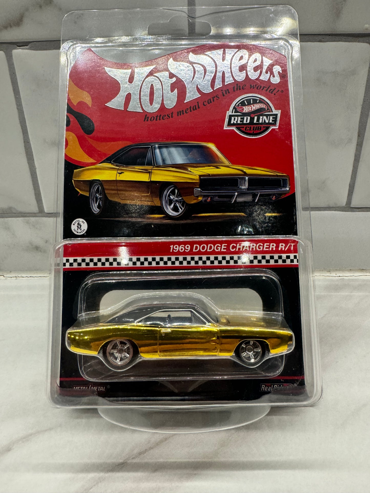 2023 Hot Wheels Collectors RLC Exclusive 1969 Dodge Charger R/T YELLOW