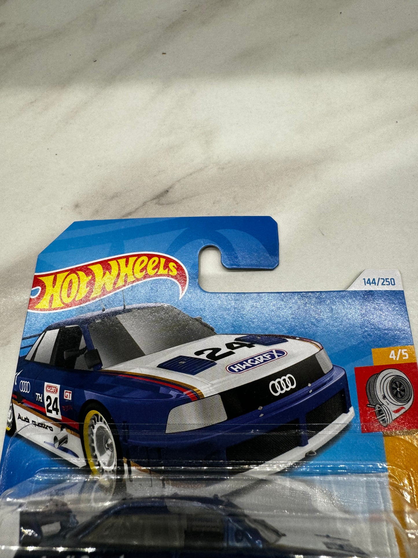 Hot Wheels Audi 90 Quattro Short  Card Super Treasure Hunt 2024