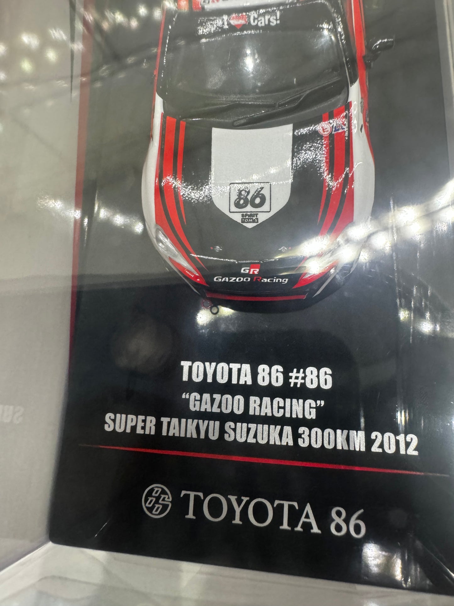 INNO64 1/64 TOYOTA GT86 #86 "GAZOO RACING" Super Taikyu Suzuka 300km 2012 IN64-GT86-GRST12