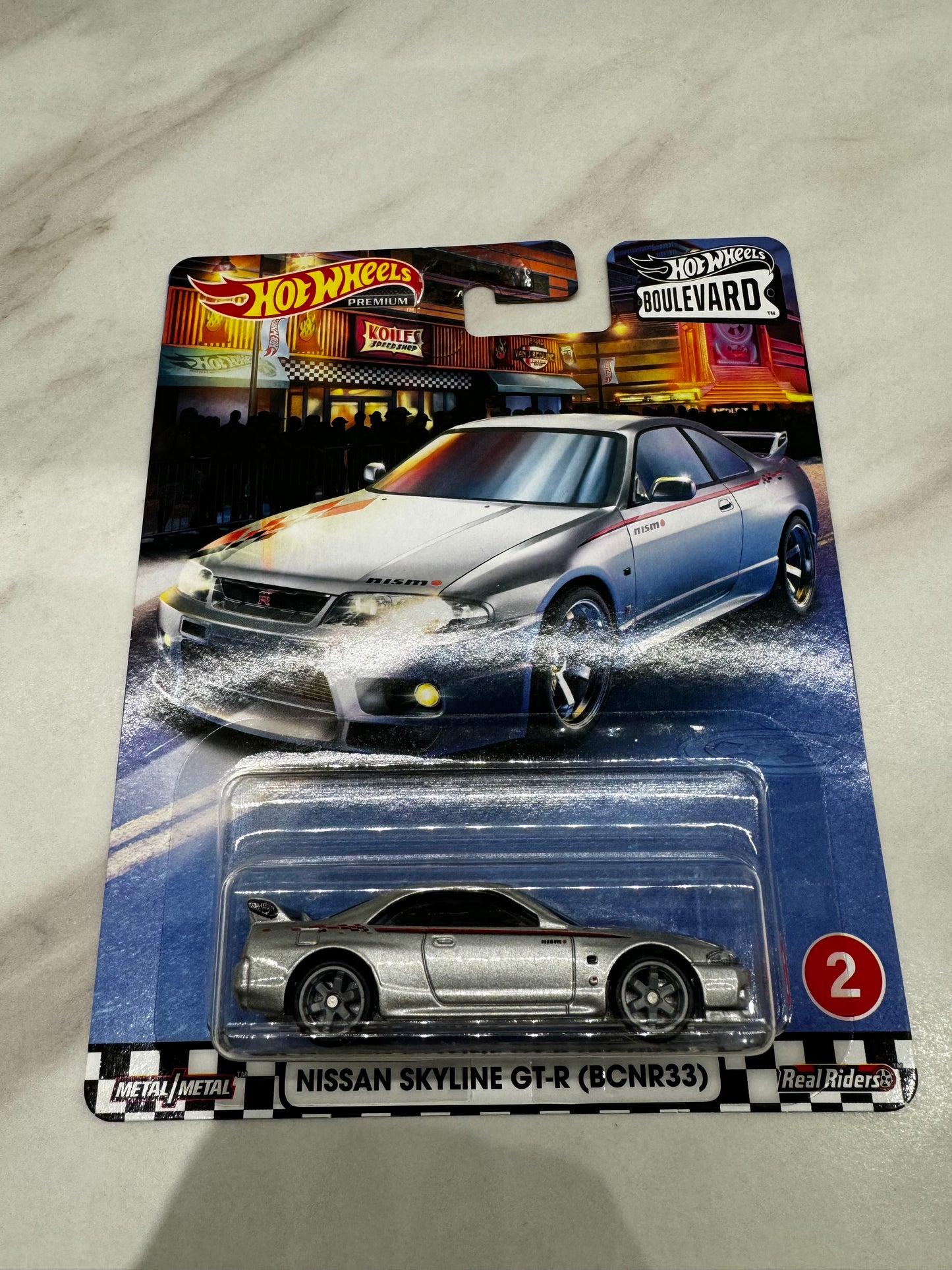 Hot Wheels Nissan Skyline GTR (BCNR33) Boulevard #2