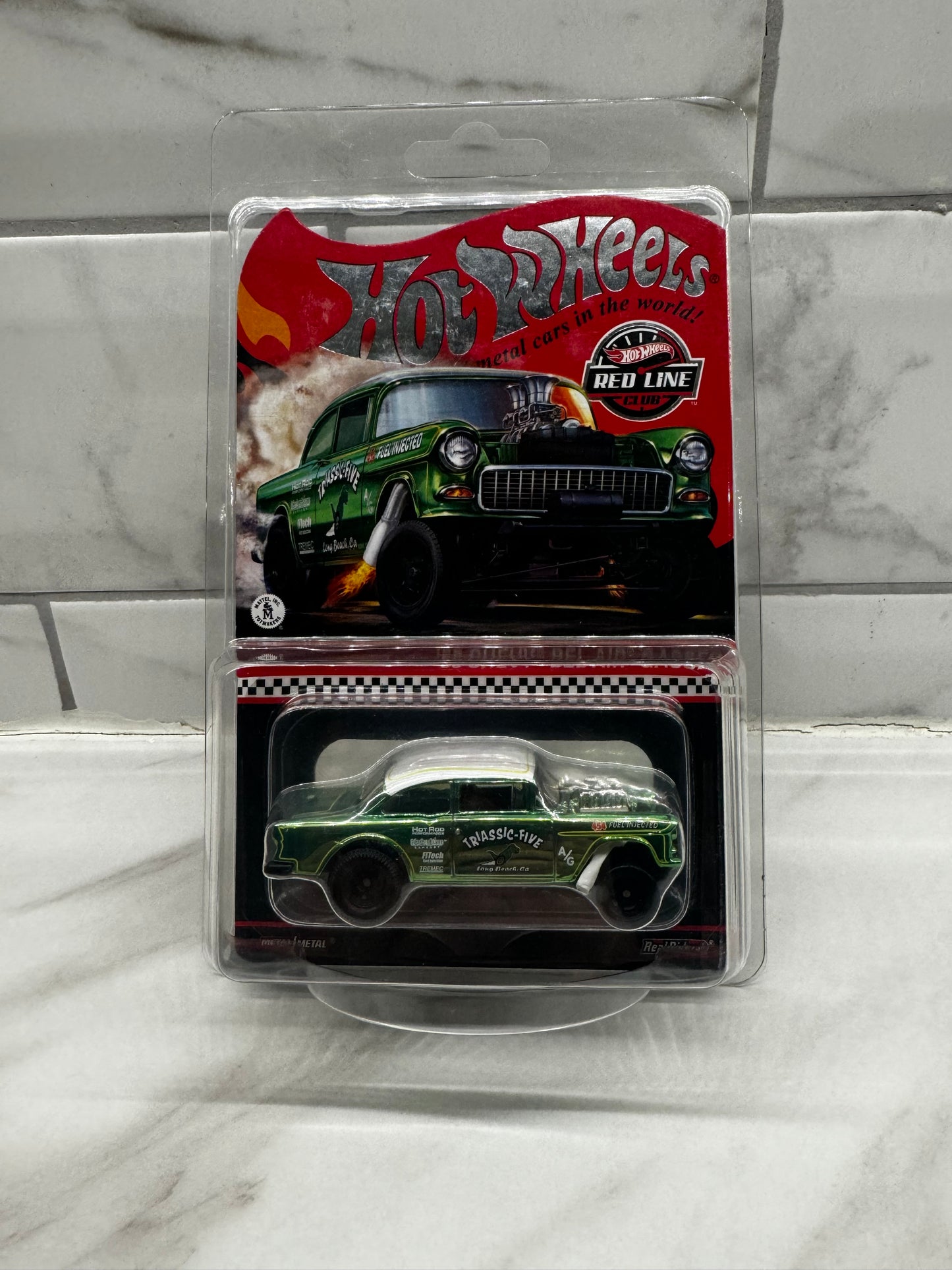 Hot Wheels 55 Chevy Bel Air Gasser Triassic Five RLC