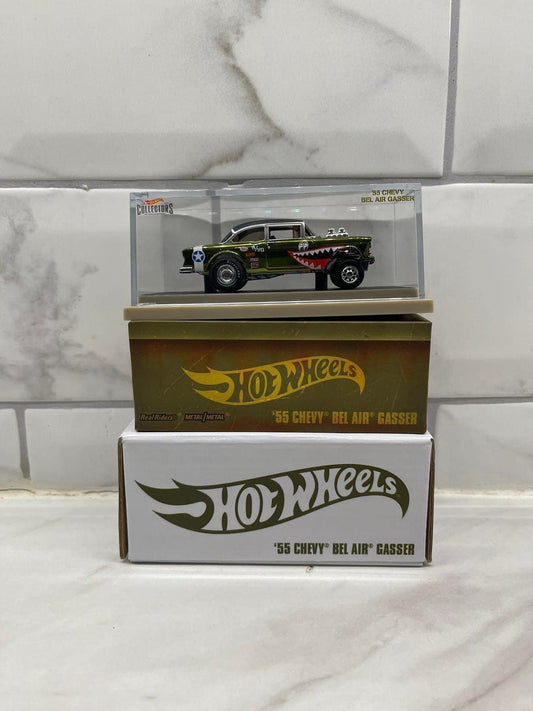 Hot Wheels Flying Tiger 55 Chevy Bell Air Gasser 333/12500 RLC