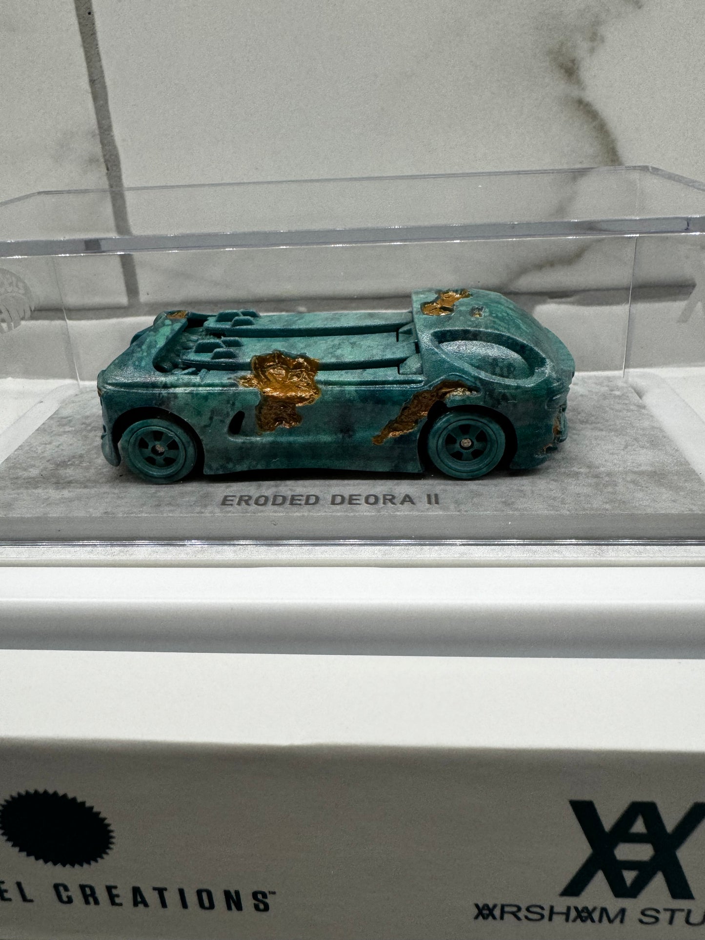 Mattel Hot Wheels x Daniel Arsham Eroded Deora II