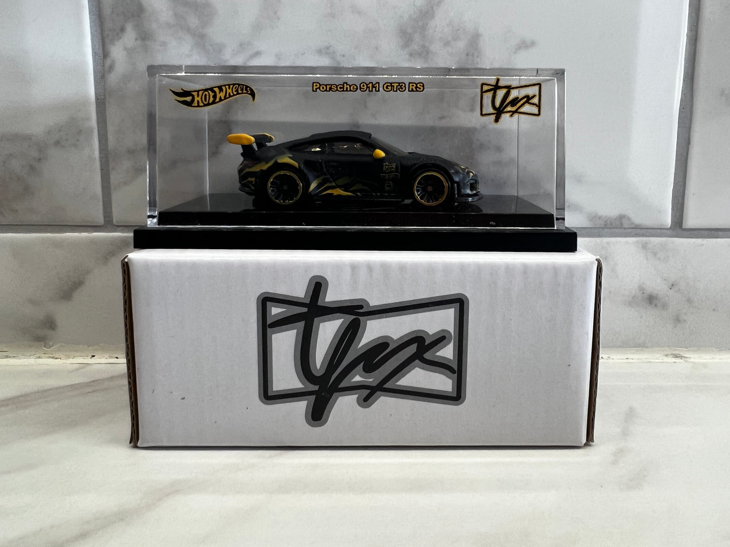 Hot Wheels Porsche 911 GT3 RS Tanner Fox Exclusive Limited edition