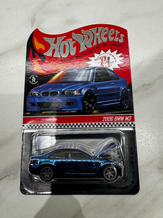 Hot Wheels 2006 BMW M3 RLC Blue 13156/30000