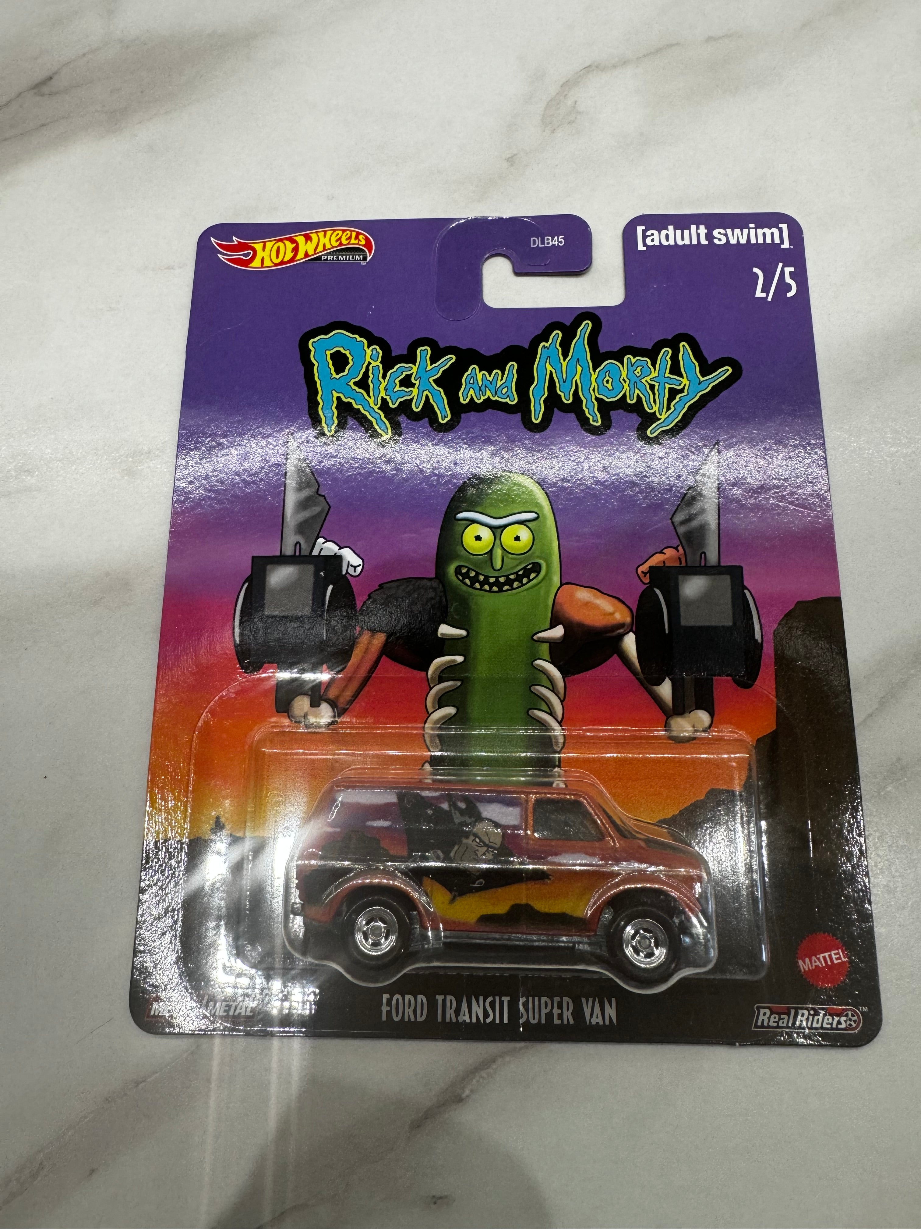 Buy Hot Wheels Rick and Morty 5 Car Set