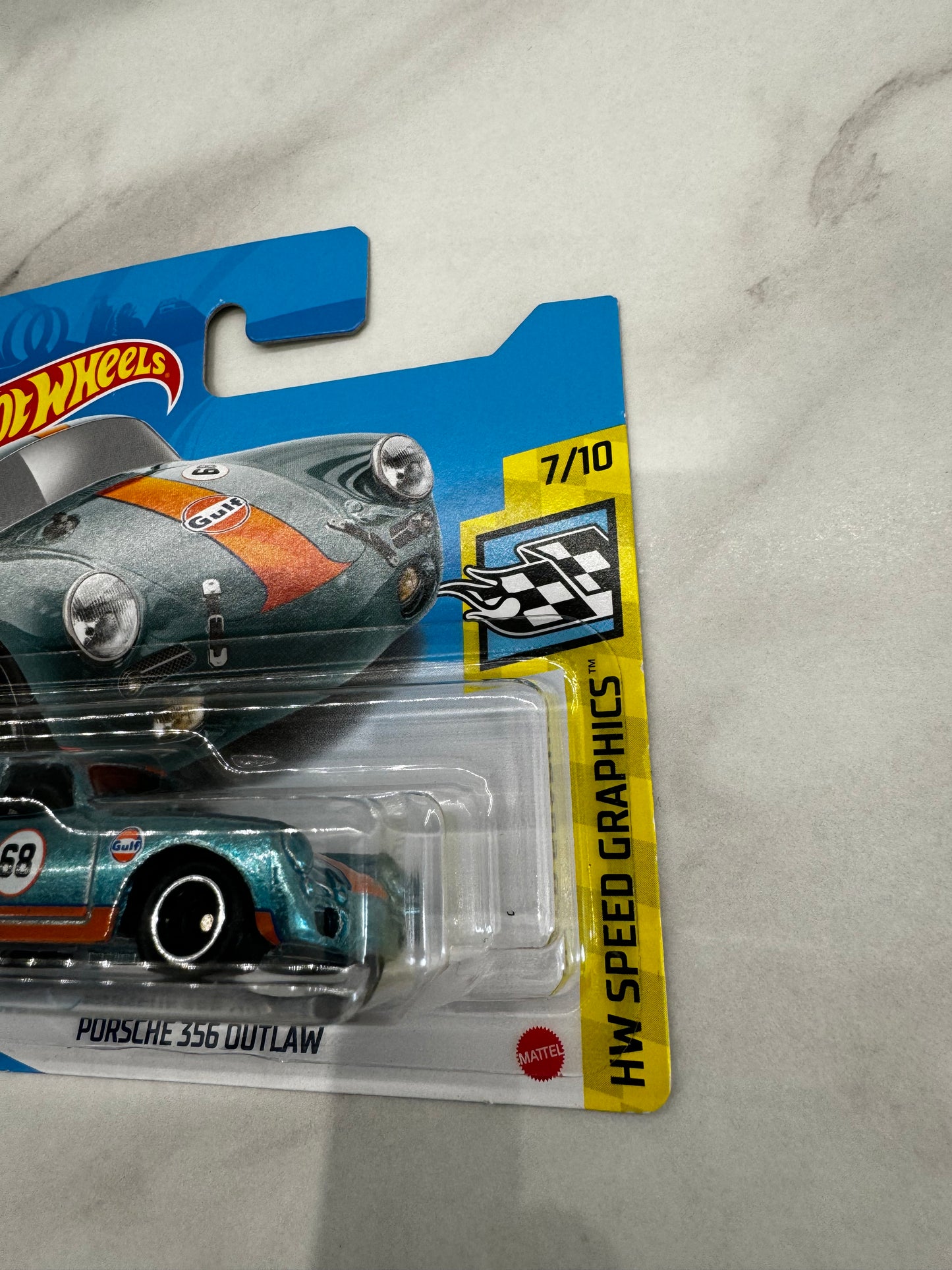 Hot Wheels Porsche 356 Outlaw Short Card Super Treasure Hunt 171/250 2021