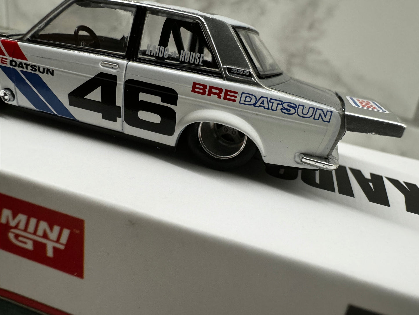 Mini GT Kaido House Datsun 510 Pro Street BRE510 V2 006 Chase