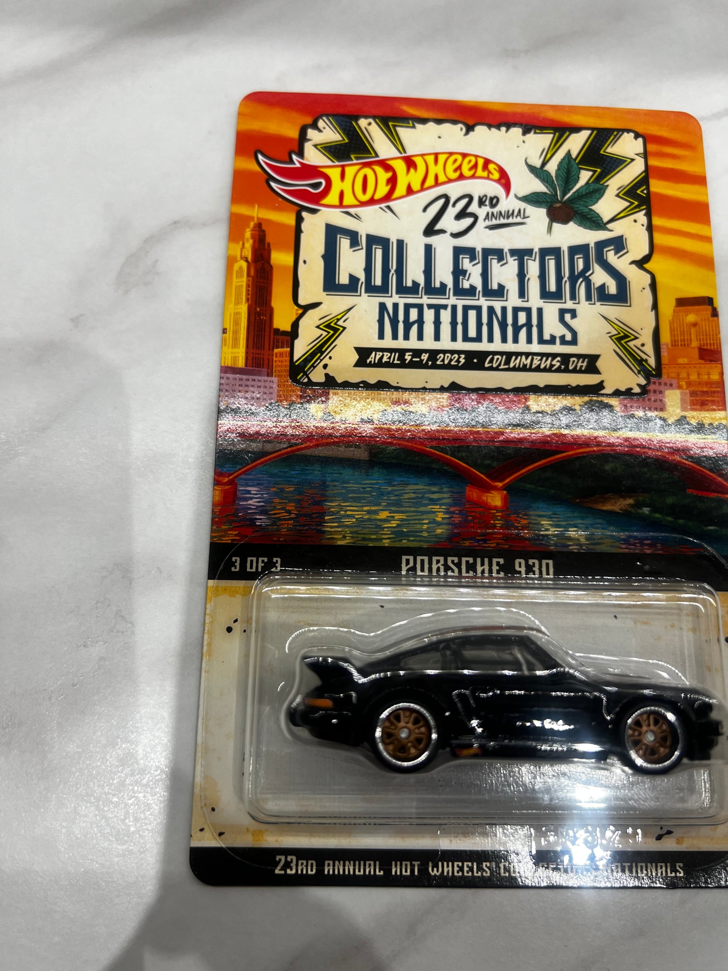 Hot wheels 2023 Collectors Nationals Convention Porsche 930 864 Of 4200 Low number