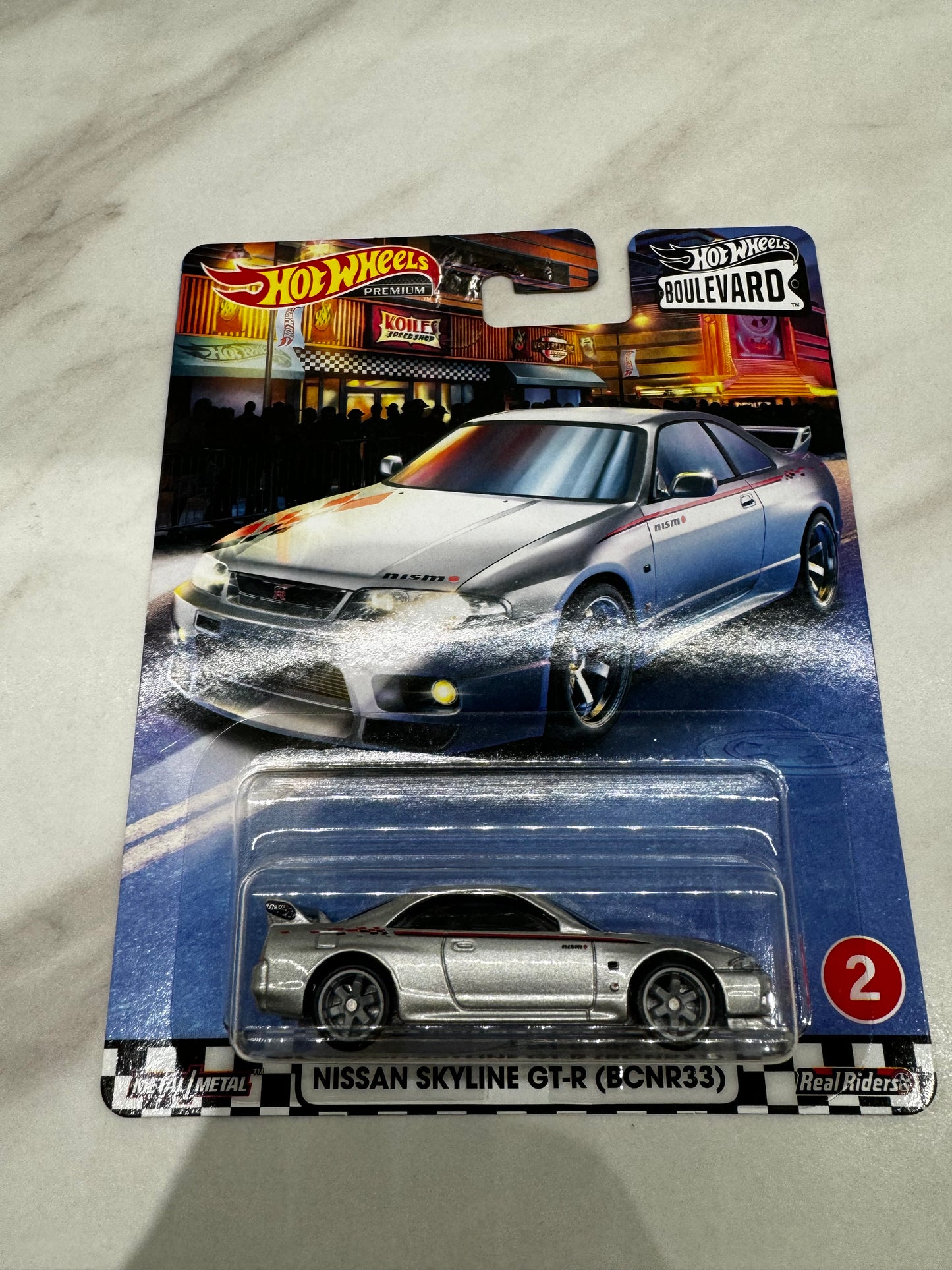 Hot Wheels Nissan Skyline GTR (BCNR33) Boulevard #2