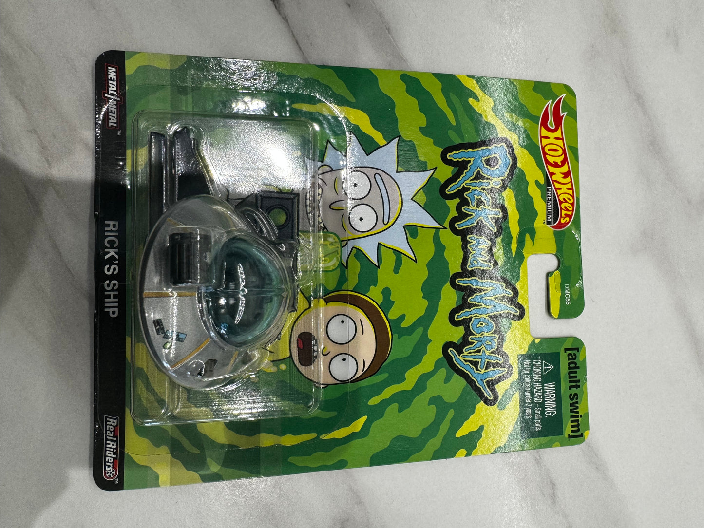 Hot Wheels Rick And Morty Complete set with bonus card with frame too