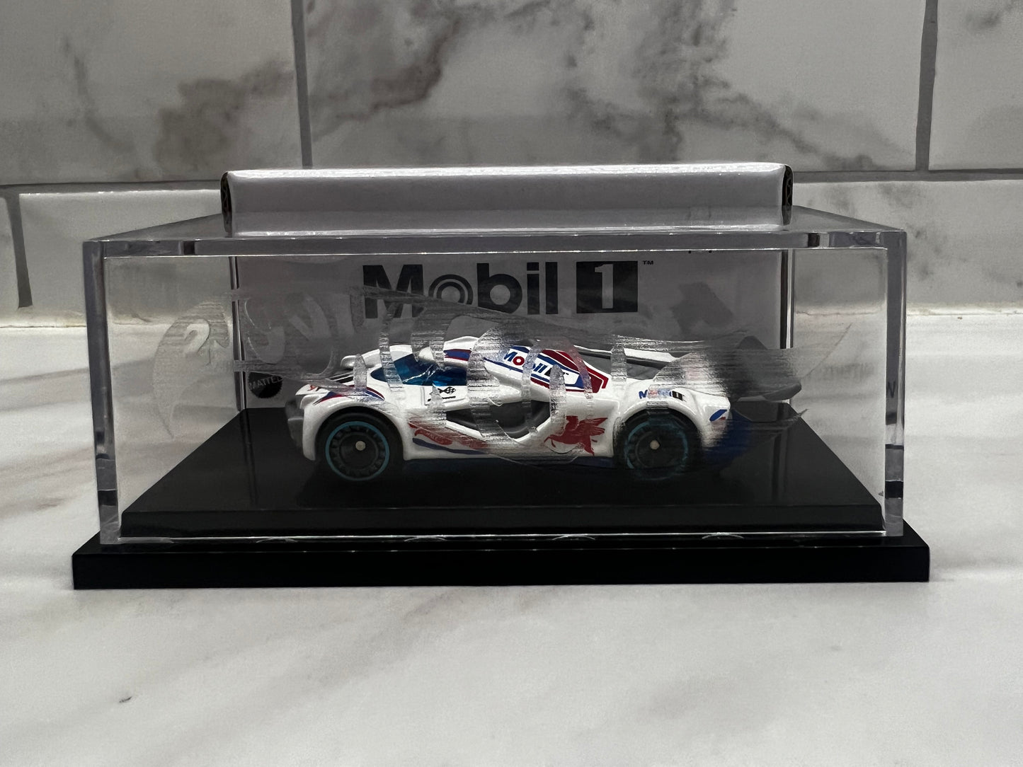 Hot Wheels Mobil1 Sweepstakes Competition Die cast Car Only 50 Authentic Letter included