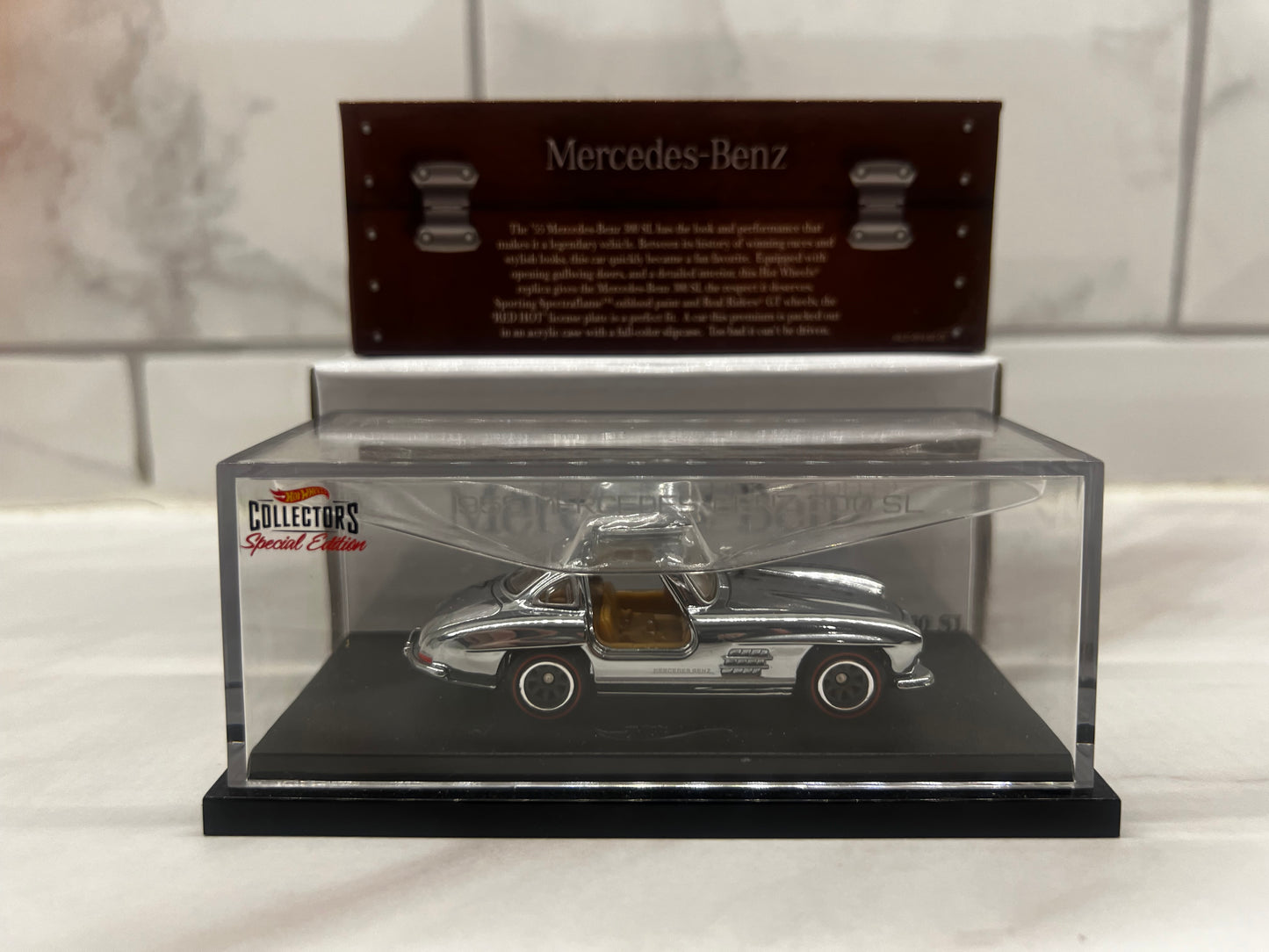 Hot Wheels 55 Mercedes-Benz 300 SL 7535/20000 RLC SILVER