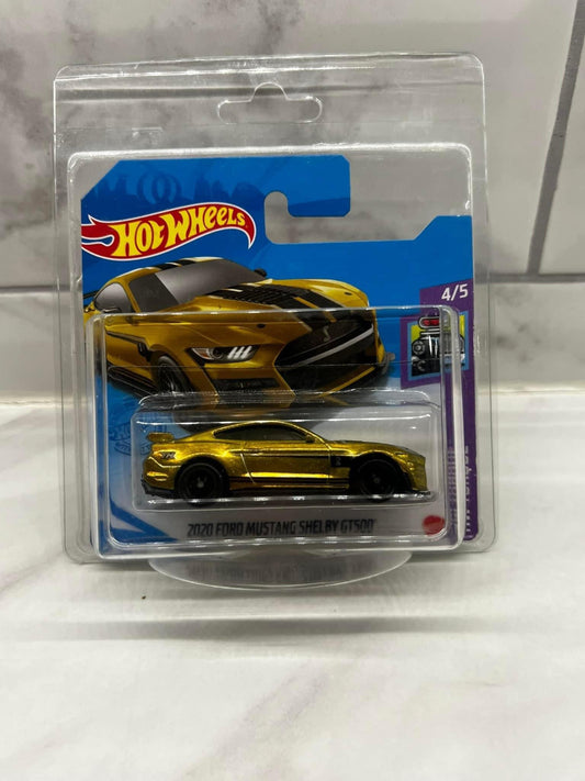 Hot Wheels 2020 Ford Mustang Shelby GT500 Short Card Super Treasure Hunt