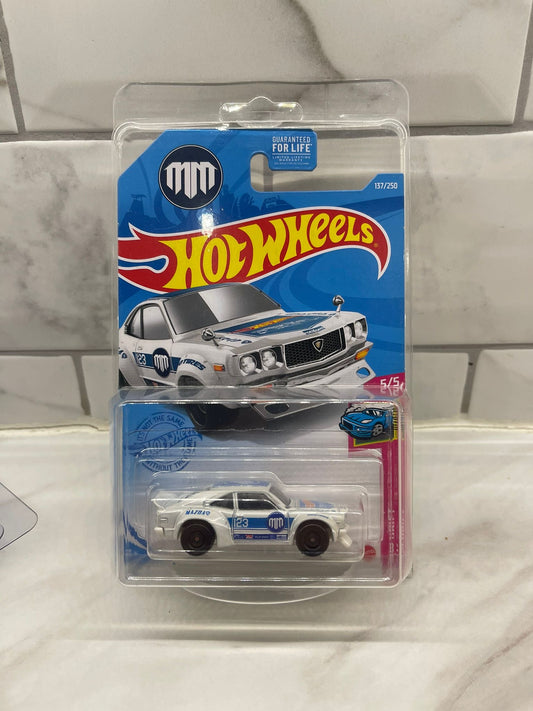 Hot Wheels Mazda RX 3 Long Card Super Treasure Hunt