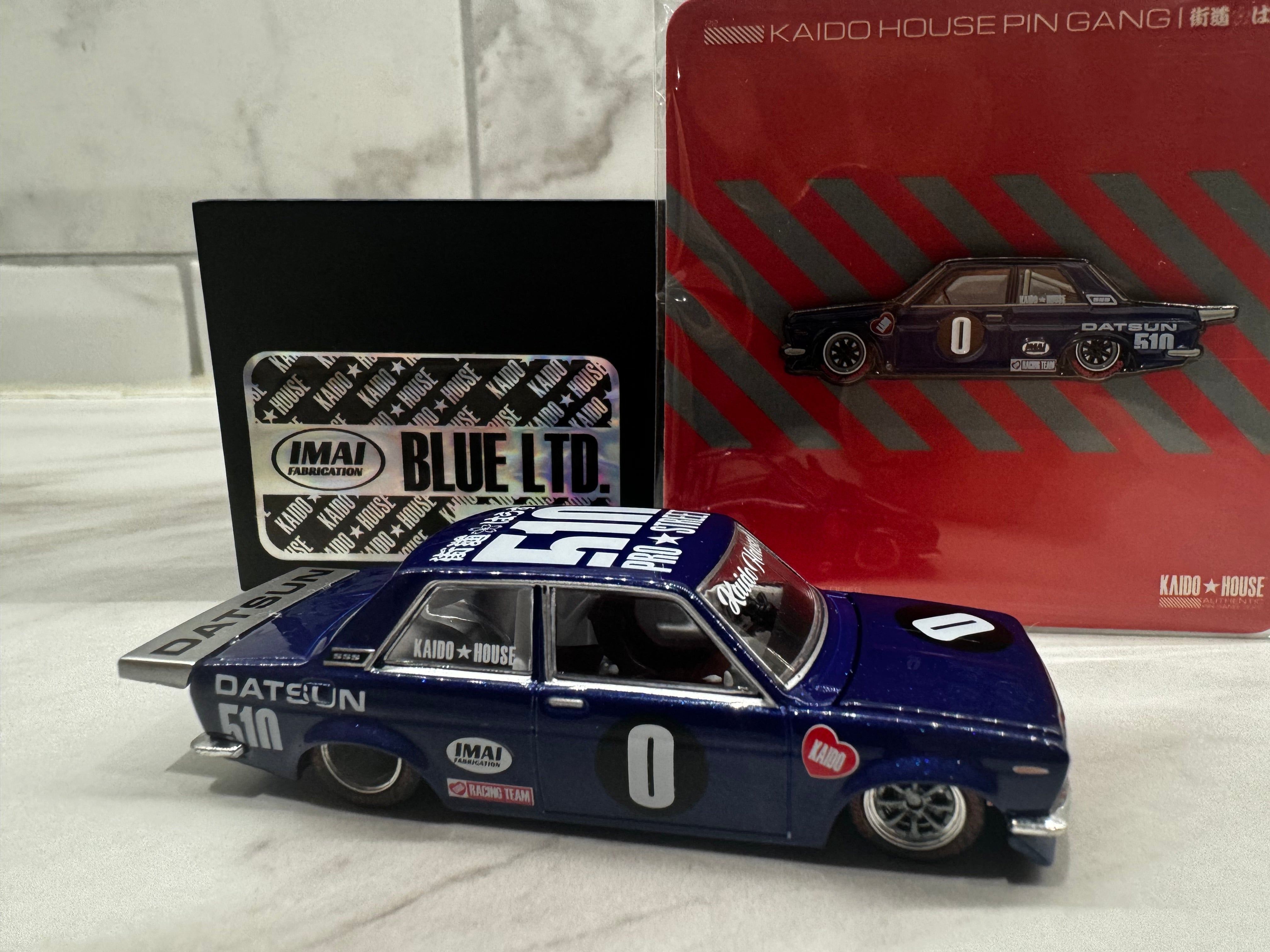 Mini GT x Kaido House Datsun 510 Pro Street BLKLTD #3 - Limited #119/300 +  Pins April 2022