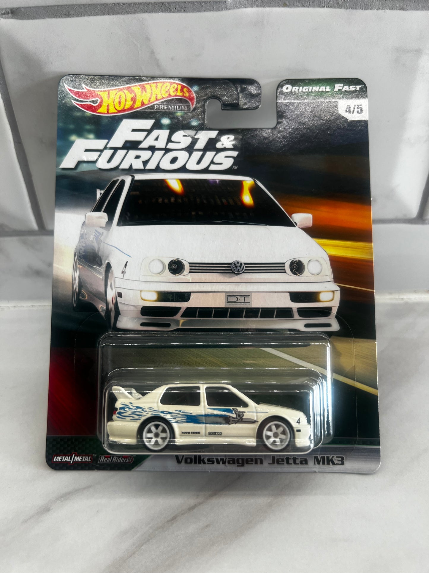 Hot Wheels Fast & Furious Volkswagen Jetta MK3 Original Fast 4/5