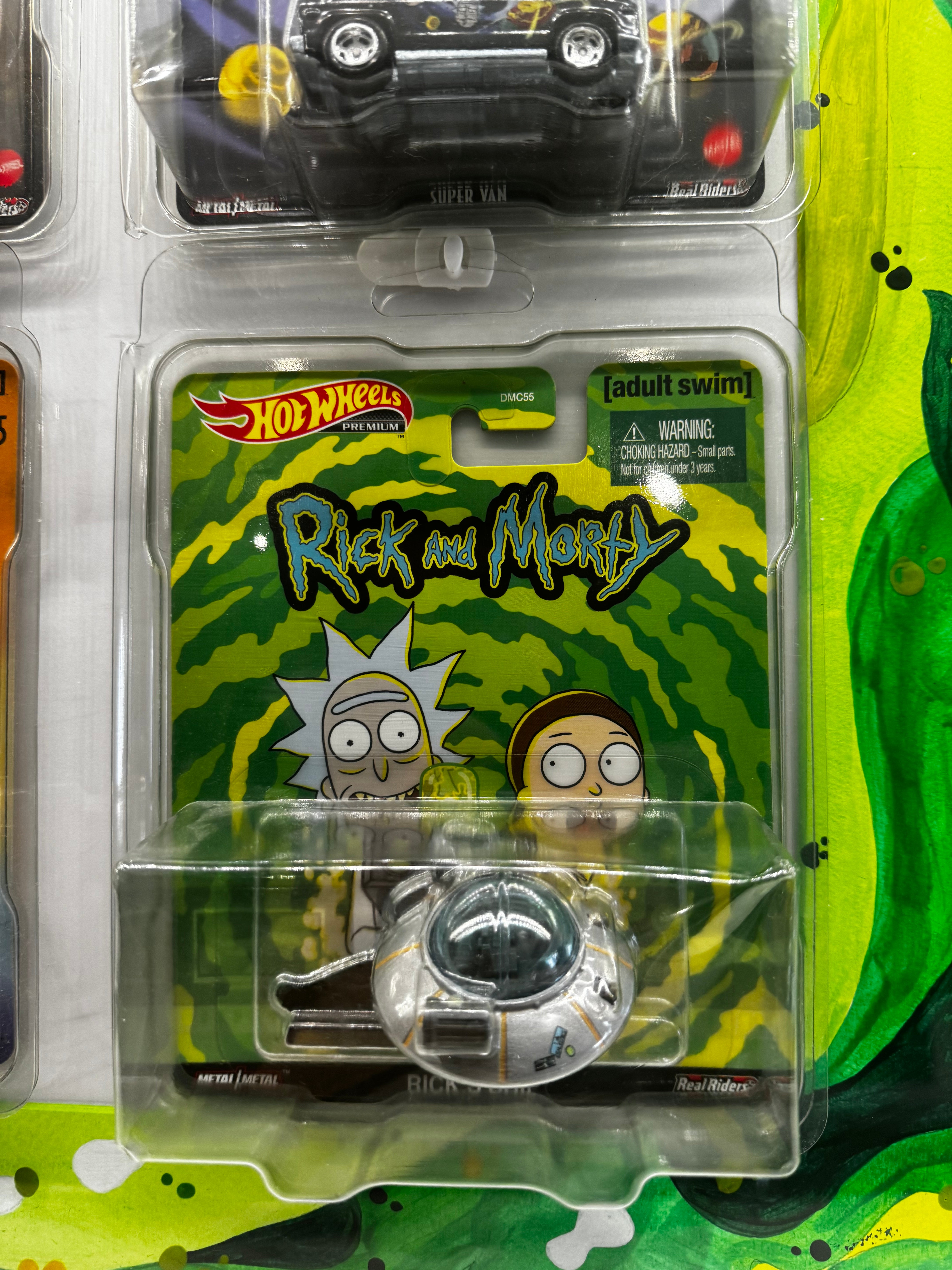 Rick and Morty Hot Wheels on sale Complete Set 6 Cars