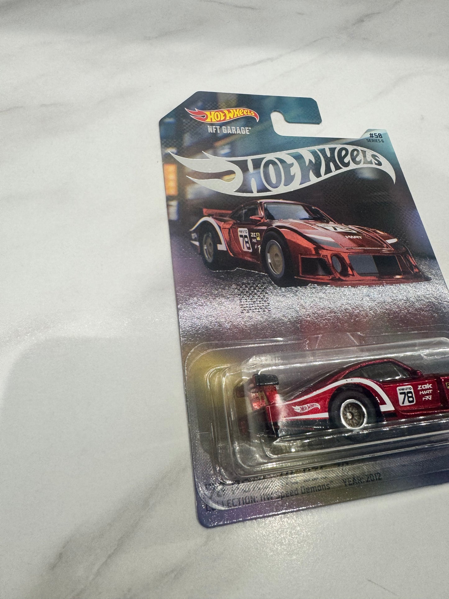 Hot Wheels Series 6 NFT 78 Porsche 935-78 HW Speed Demons