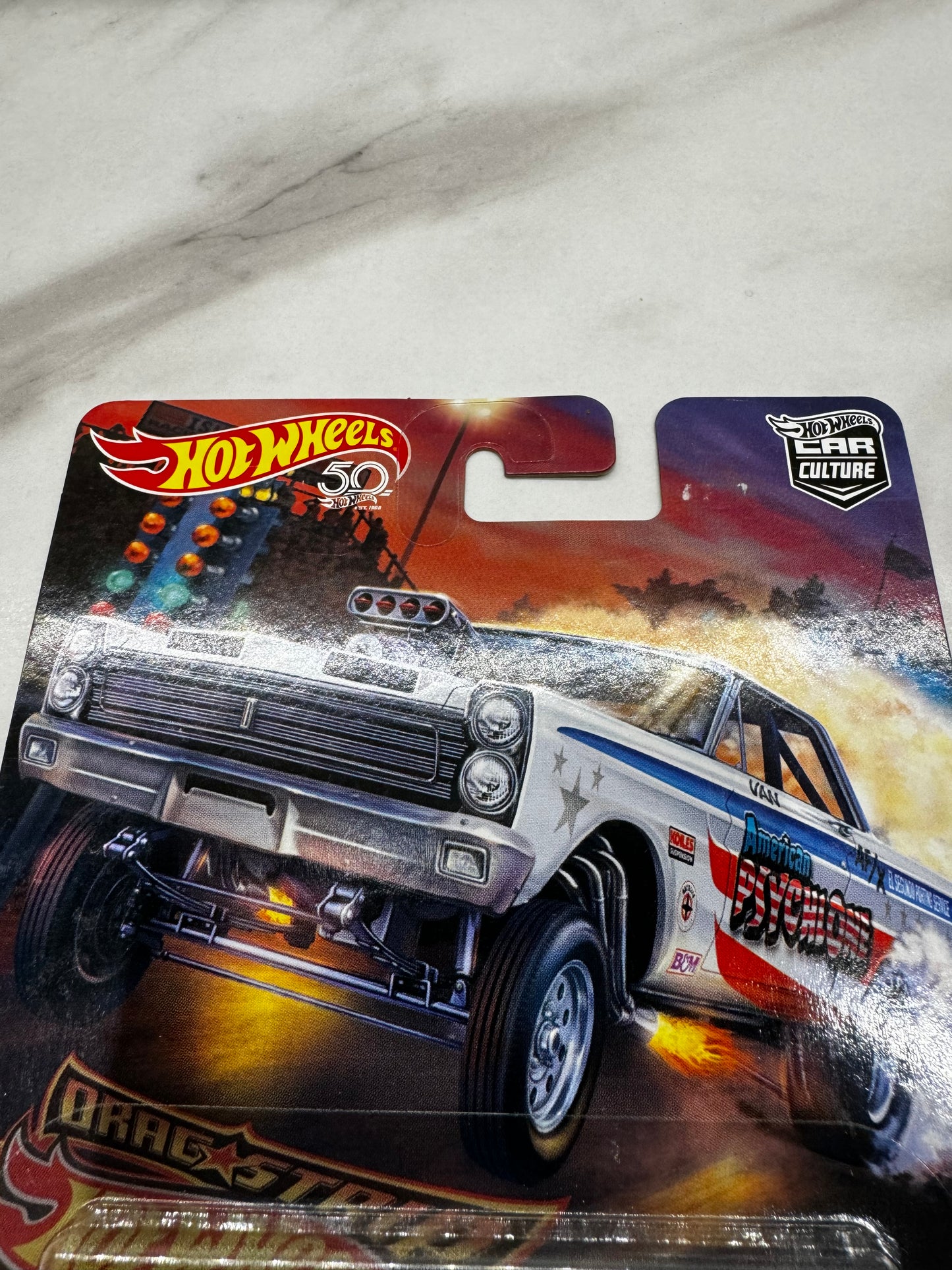 Hot Wheels '65 Mercury Comet Cyclone Drag Strip Demons 4/5 Car Culture Premium