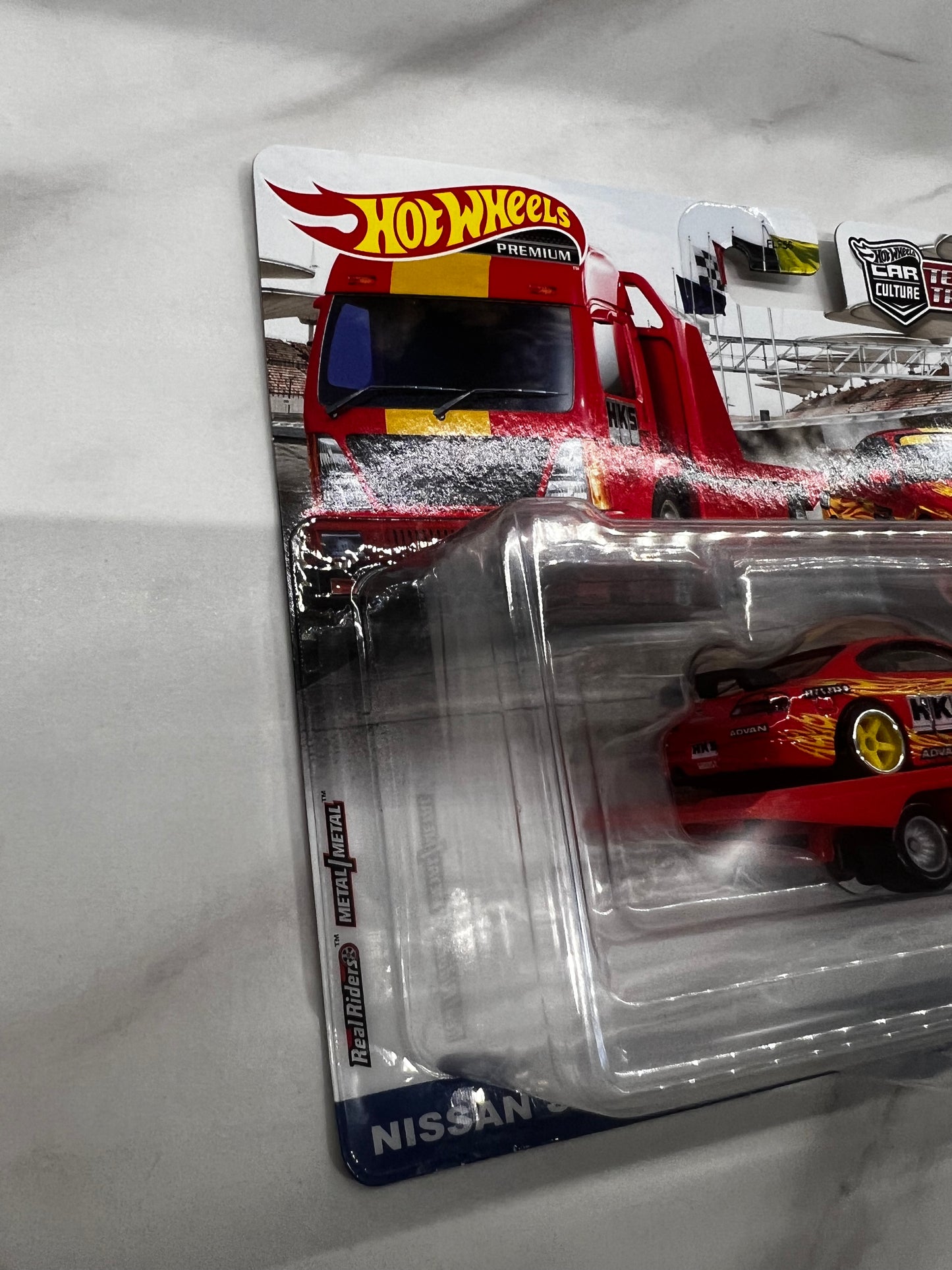 Hot Wheels Nissan Silvia S15 with protectors HKS with Protector