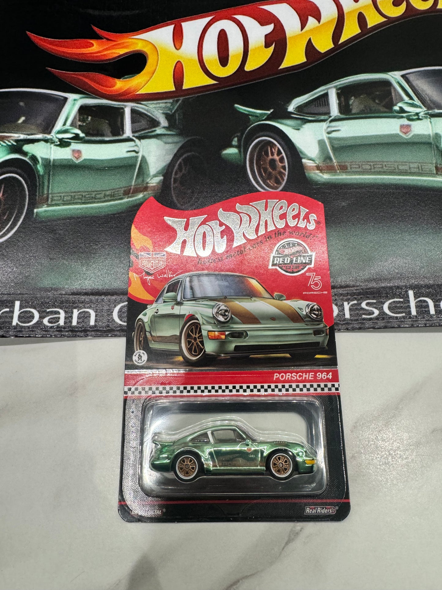 Hot Wheels Porsche 964 RLC Magnus Walker RLC