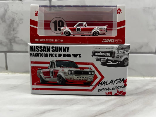 INNO64 Nissan Sunny Hakotora Pick up Kean Yap’s Malaysia Special Edition