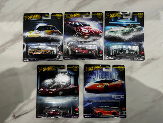 Hot wheels Exotic Envy Full Set of 5 2023