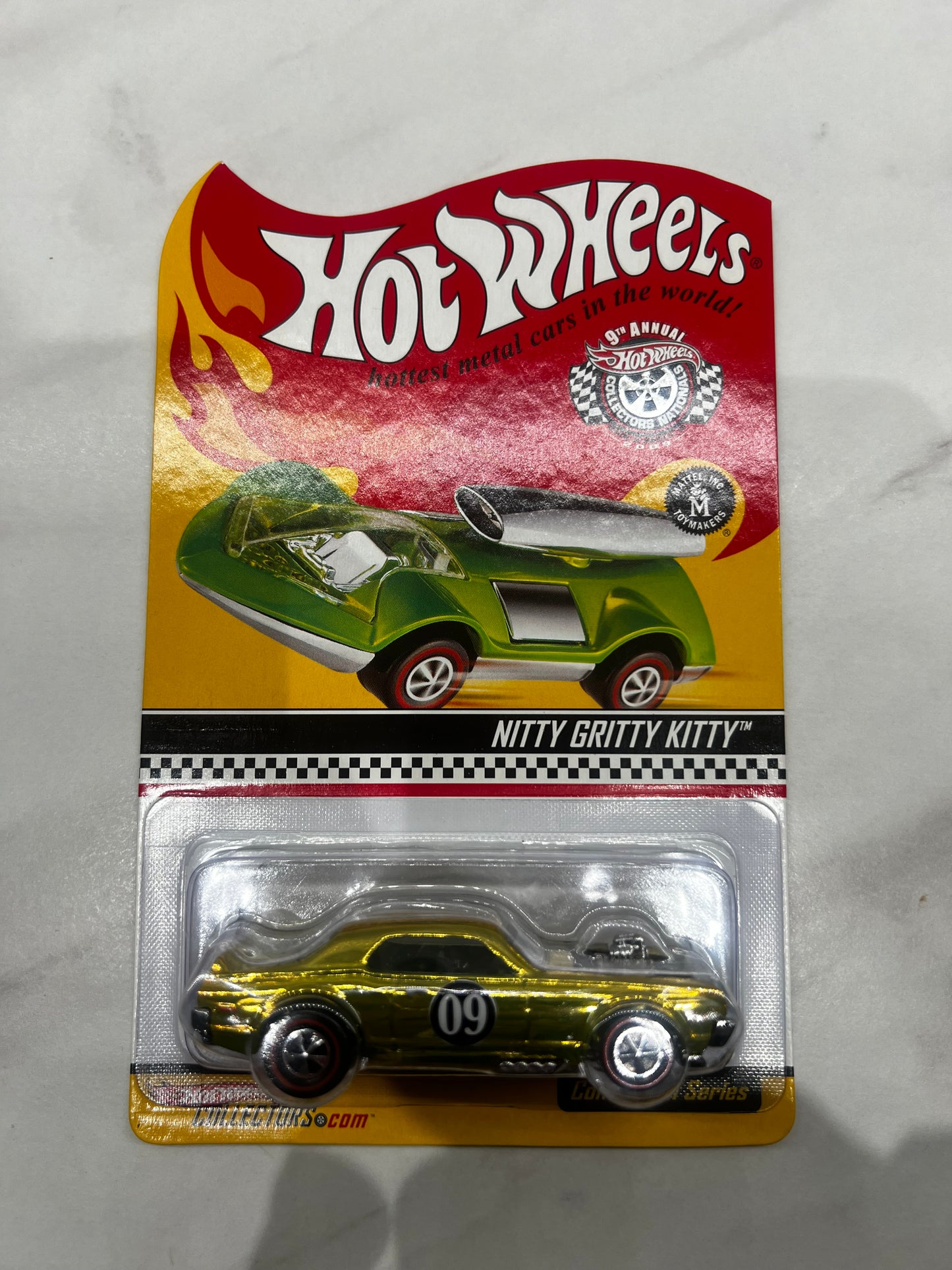 Hot Wheels Nitty Gritty Kitty Redline Club 14/7000 Low Number 2009