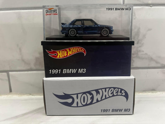 Hot Wheels 1991 BMW M3 Redline Club RLC Blue