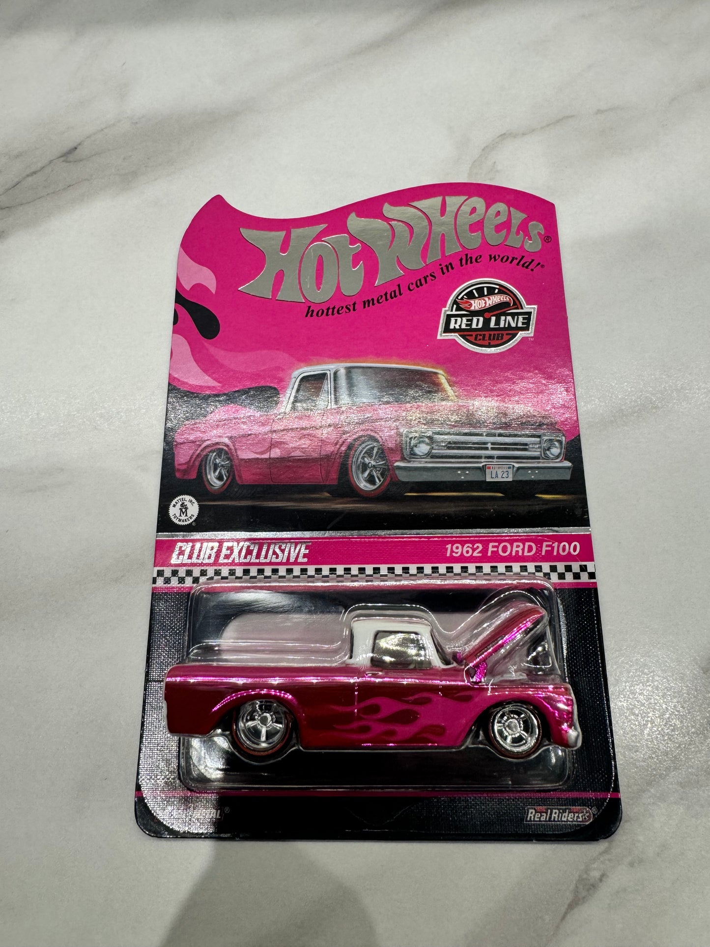 Hot Wheels Collectors RLC Exclusive Pink Edition 1962 Ford F100