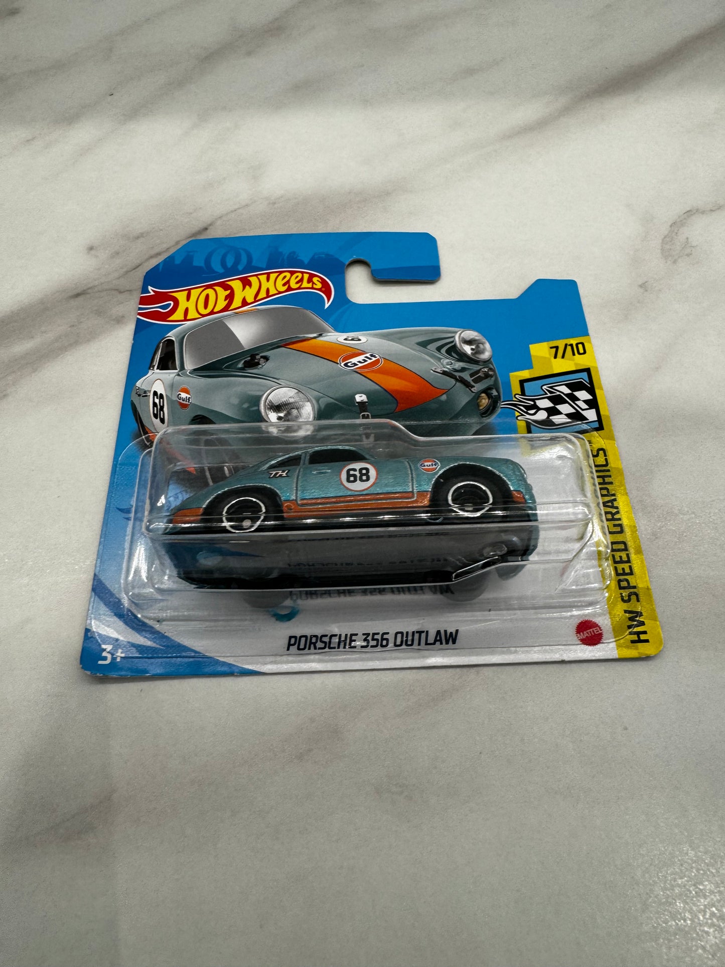 Hot Wheels Porsche 356 Outlaw Short Card Super Treasure Hunt 171/250 2021