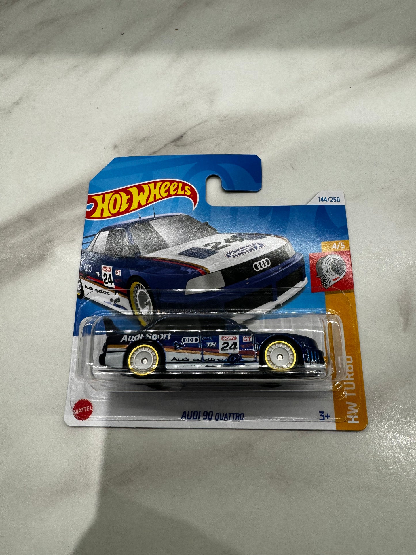 Hot Wheels Audi 90 Quattro Short  Card Super Treasure Hunt 2024