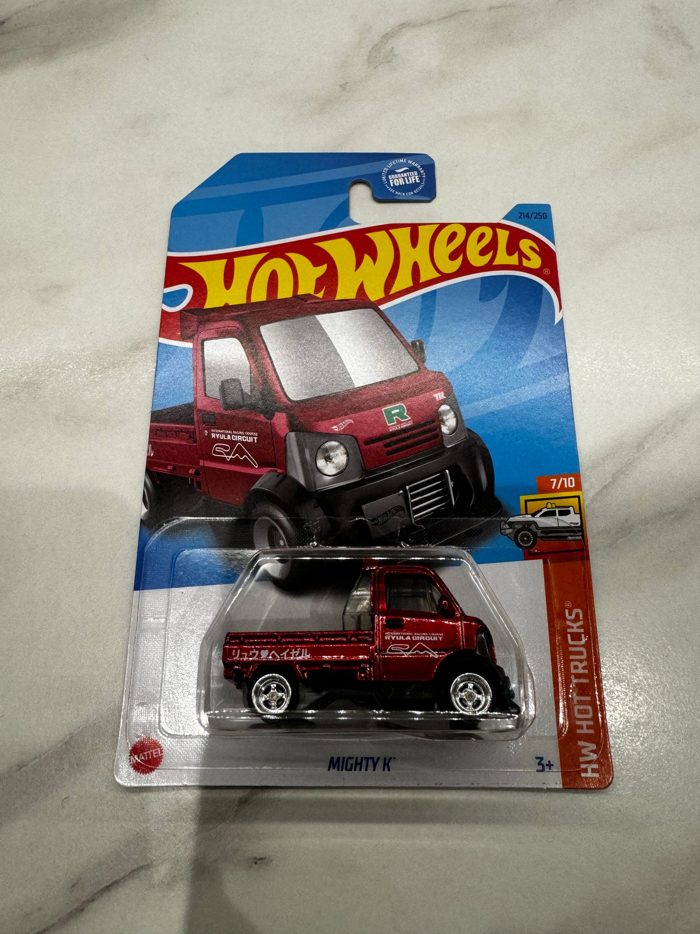 Hot Wheels Might K Long Card Super Treasure Hunt 2023