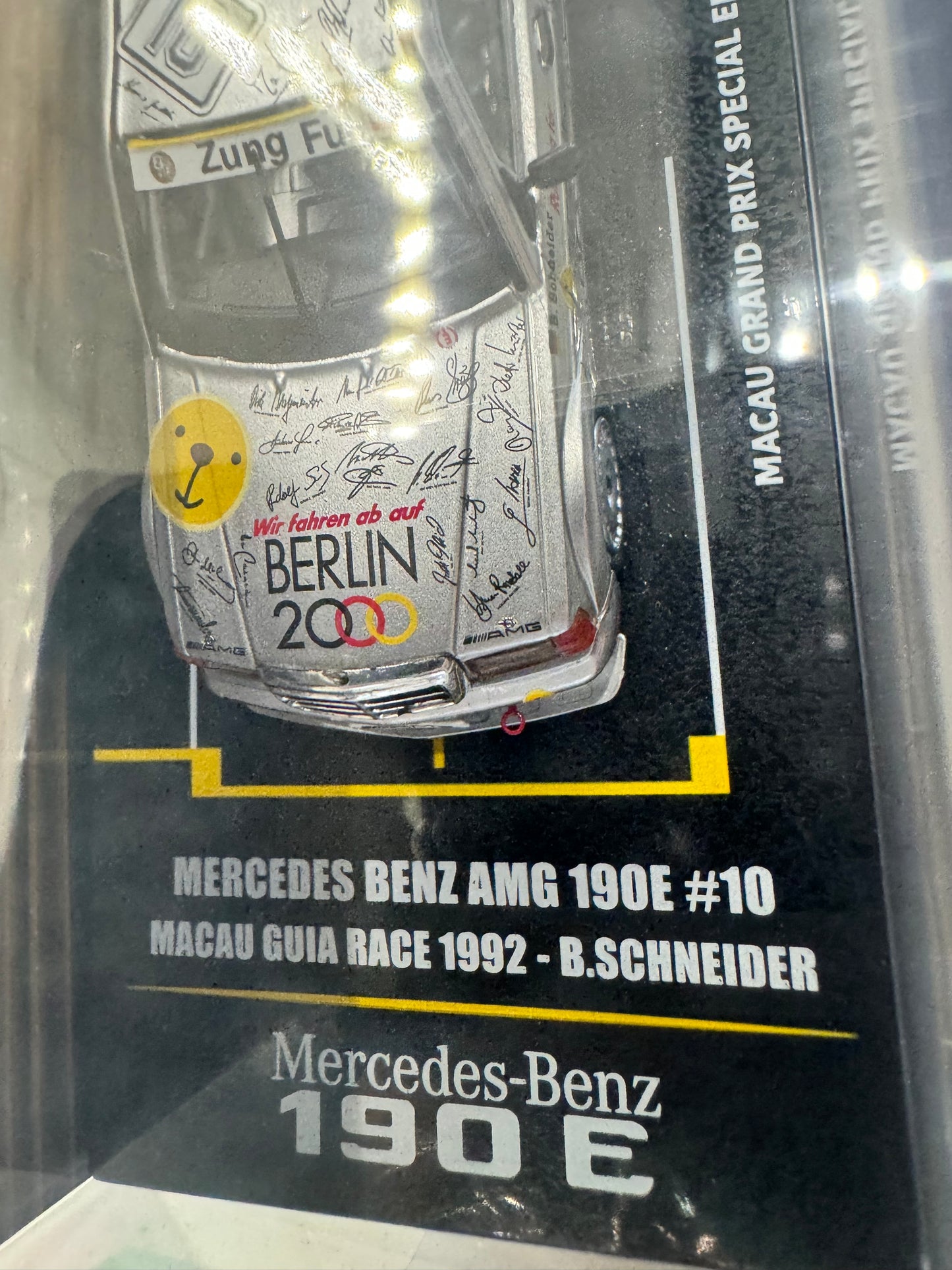 Inno64 Mercedes Benz AMG 190E Berlin Macau 1992 #10 Schneider