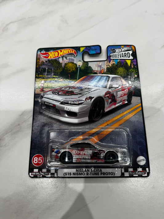 Hot Wheels Nissan Silvia S15 Nismo R Tune Porto #85 Boulevard Premium