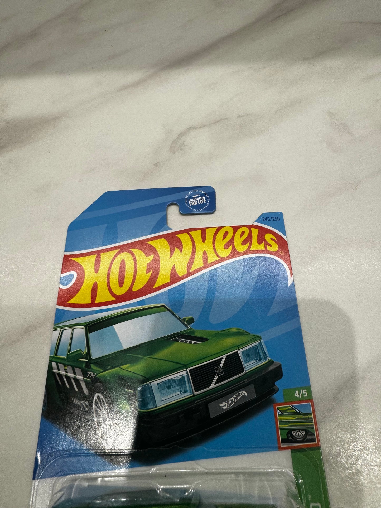 Hot Wheels Volvo 240 Drift Wagon Long Card Super Treasure Hunt 2023