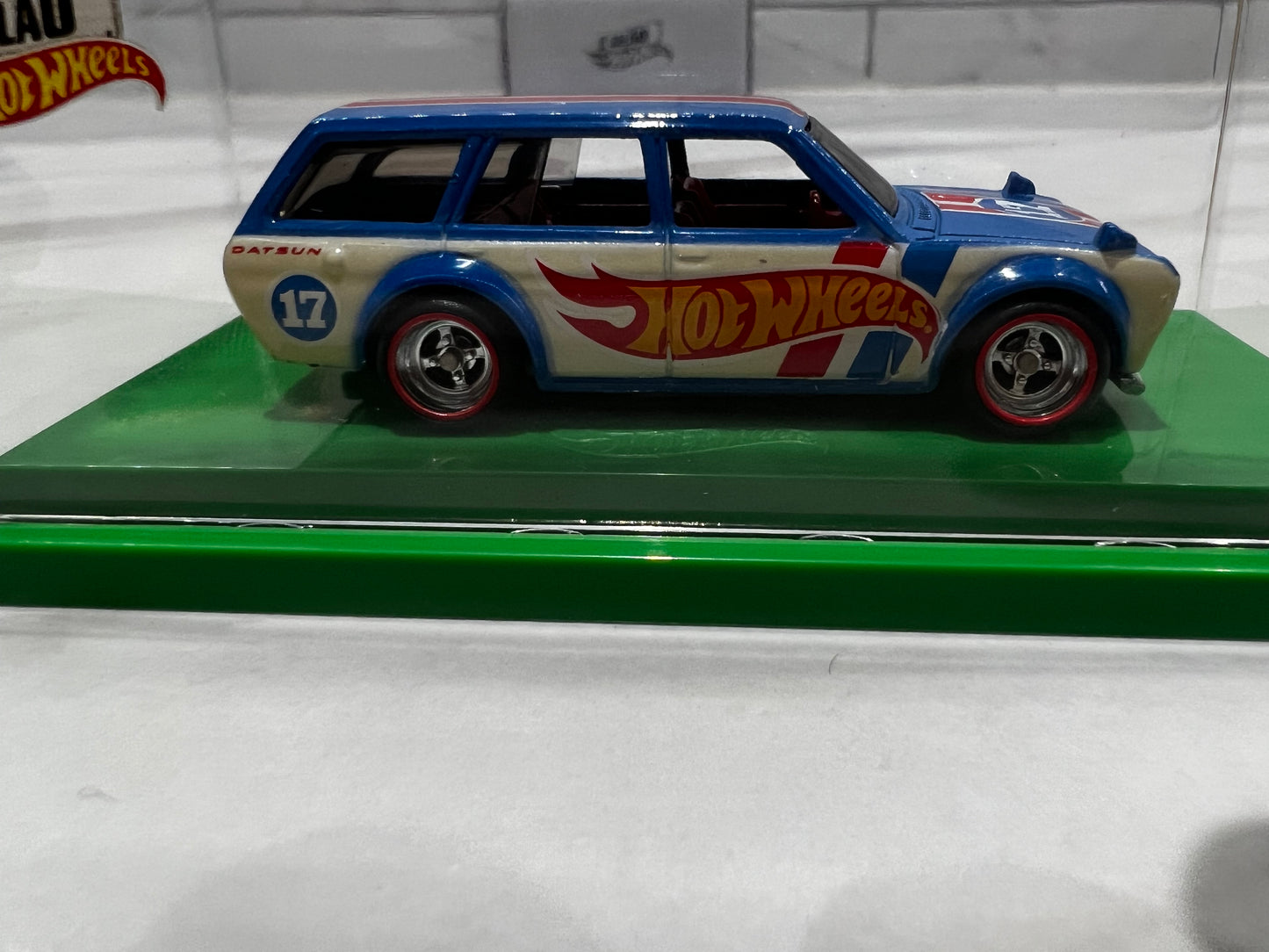 Hot Wheels '71 Datsun Bluebird 510 Wagon 2017 Brazil Convention 1:64 LOW NUMBER 20/3000