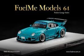 FuelMe Model 1/64 Porsche RWB 993 Rauh Passion Resin Car Brand NEW SEALED