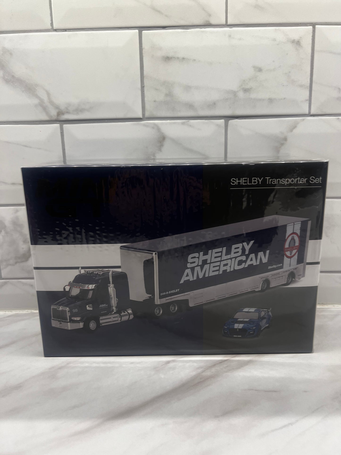 MINI GT 1:64 SHELBY TRANSPORTER SET WESTERN STAR & SHELBY GT500