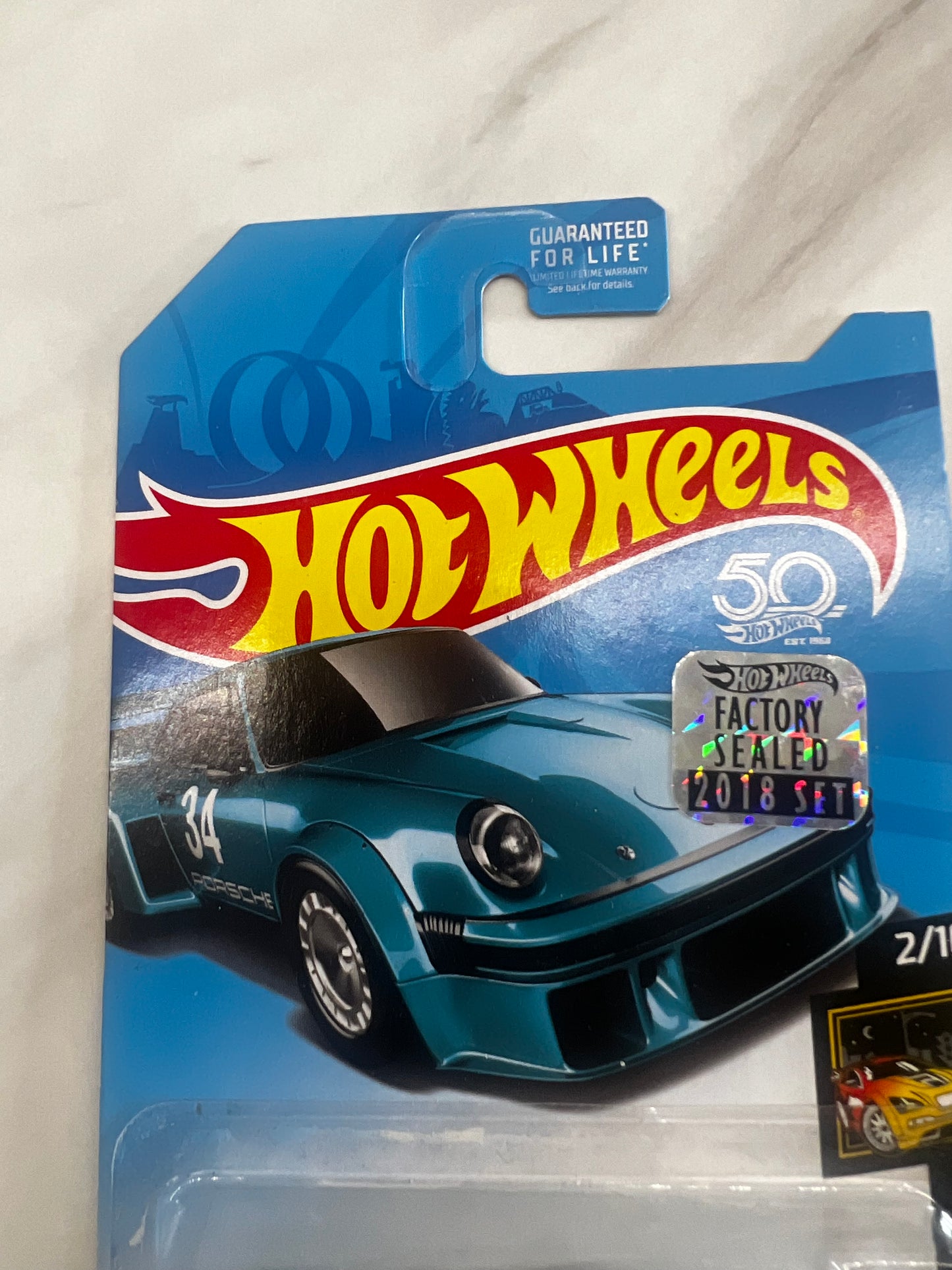 Hot Wheels Porsche 934.5 Long Card Factory sealed Super Treasure Hunt