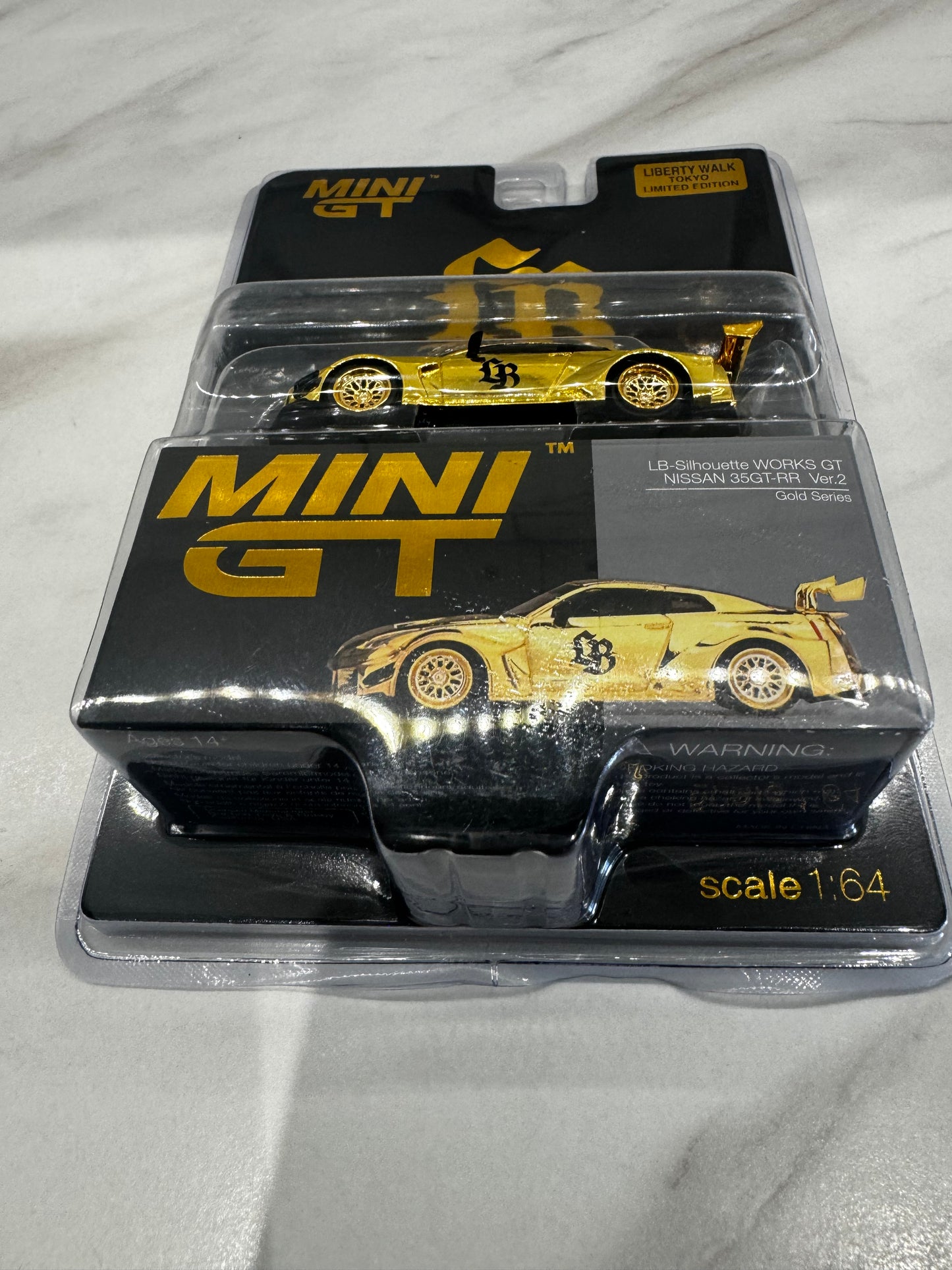 MINI GT Liberty walk LB-Silhouette WORKS GT NISSAN 35GT Ver.2 TOKYO Limited Edition